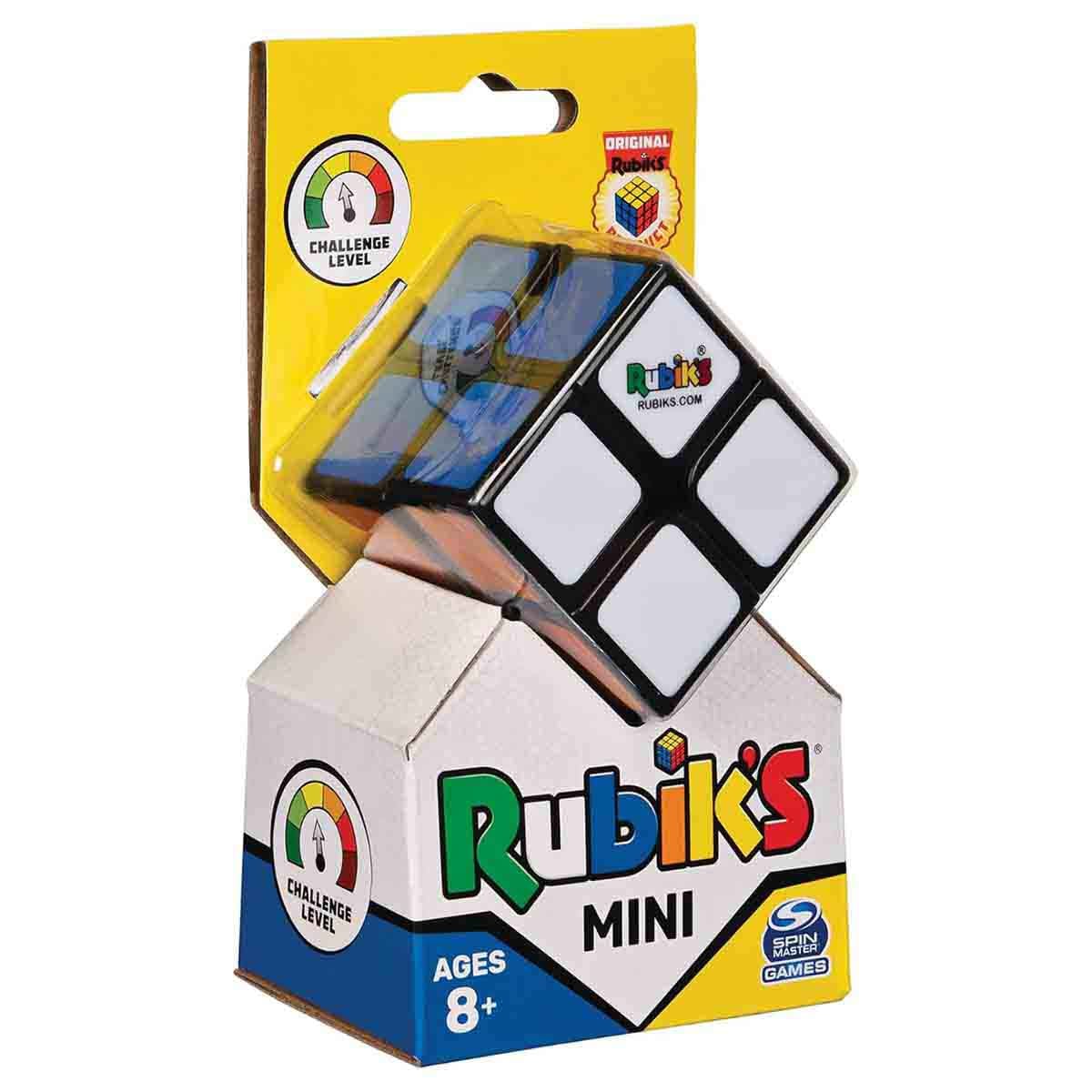 Rubiks 2x2 Classic Colour-Matching Cube Brain Teaser Toy Unisex, 8-10 Years