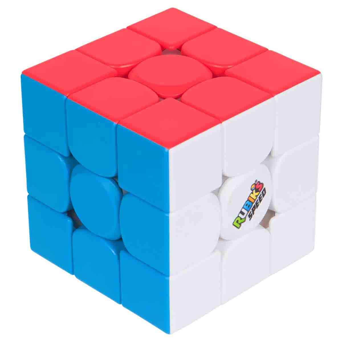 Rubiks 3x3 Magnetic Speed Cube Brain Teaser Toy Unisex, 8-10 Years