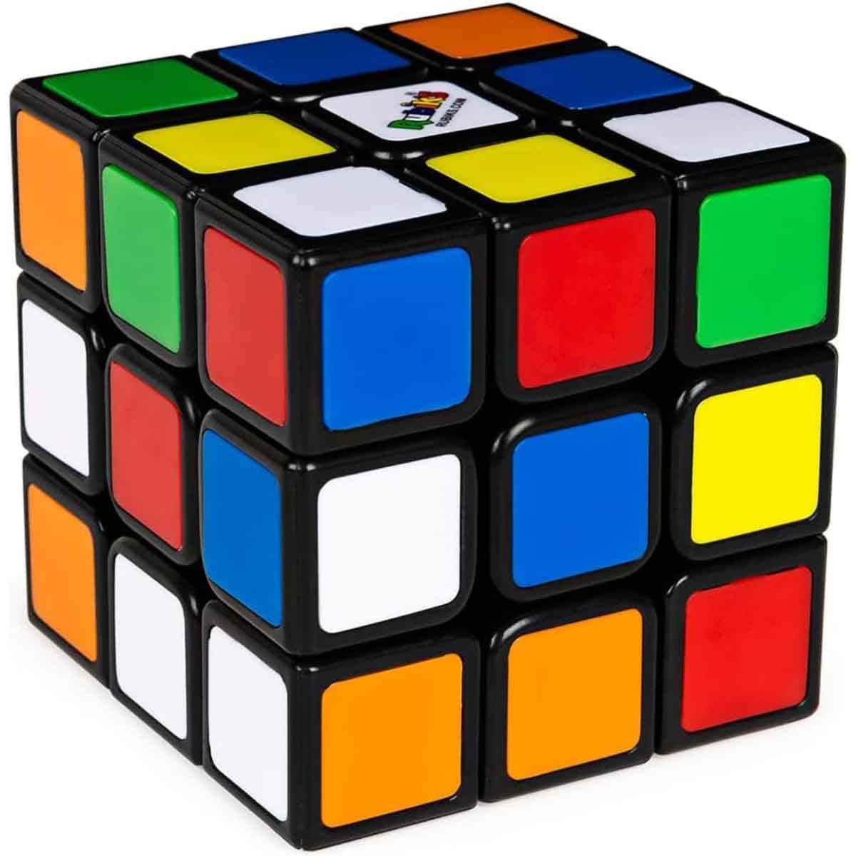Rubiks 3x3 The Original Classic Cube Brain Teaser Unisex, 8-10 Years