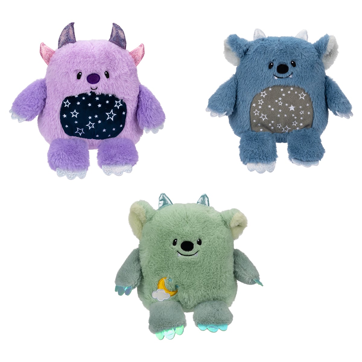 Russ 10″ Bedtime Monsters Assorted Soft Plush Toy Unisex, 3-4 Years