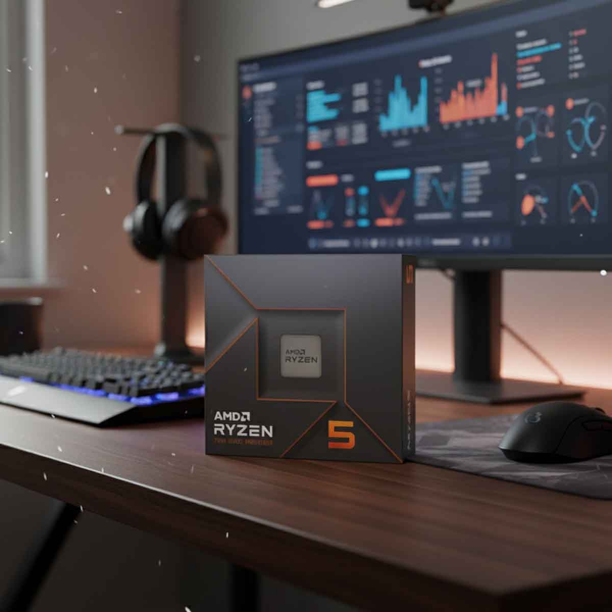 AMD Ryzen 5 7600X 5.0GHz 6-Core 12-Thread 38MB Processor