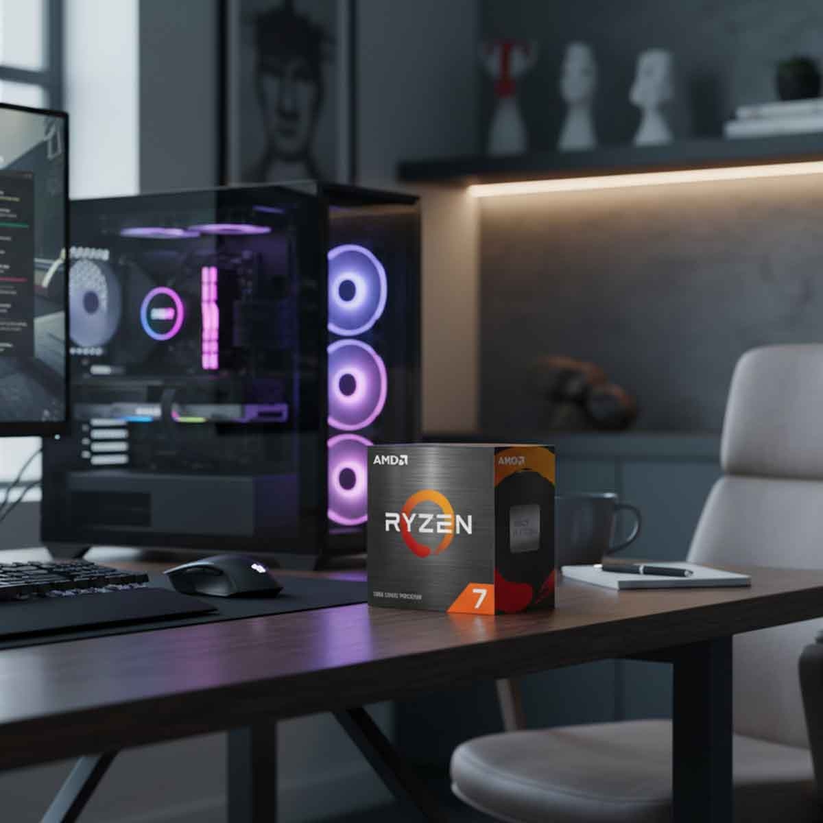 AMD Ryzen 7 5700X 4.6GHz 8-Core 16-Thread 36MB Processor