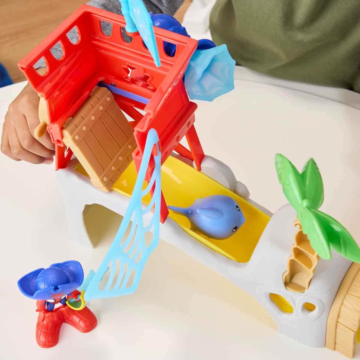 Spidey & His Amazing Friends Water-Webs Spidey Island Playset Unisex, 3-4 Years
