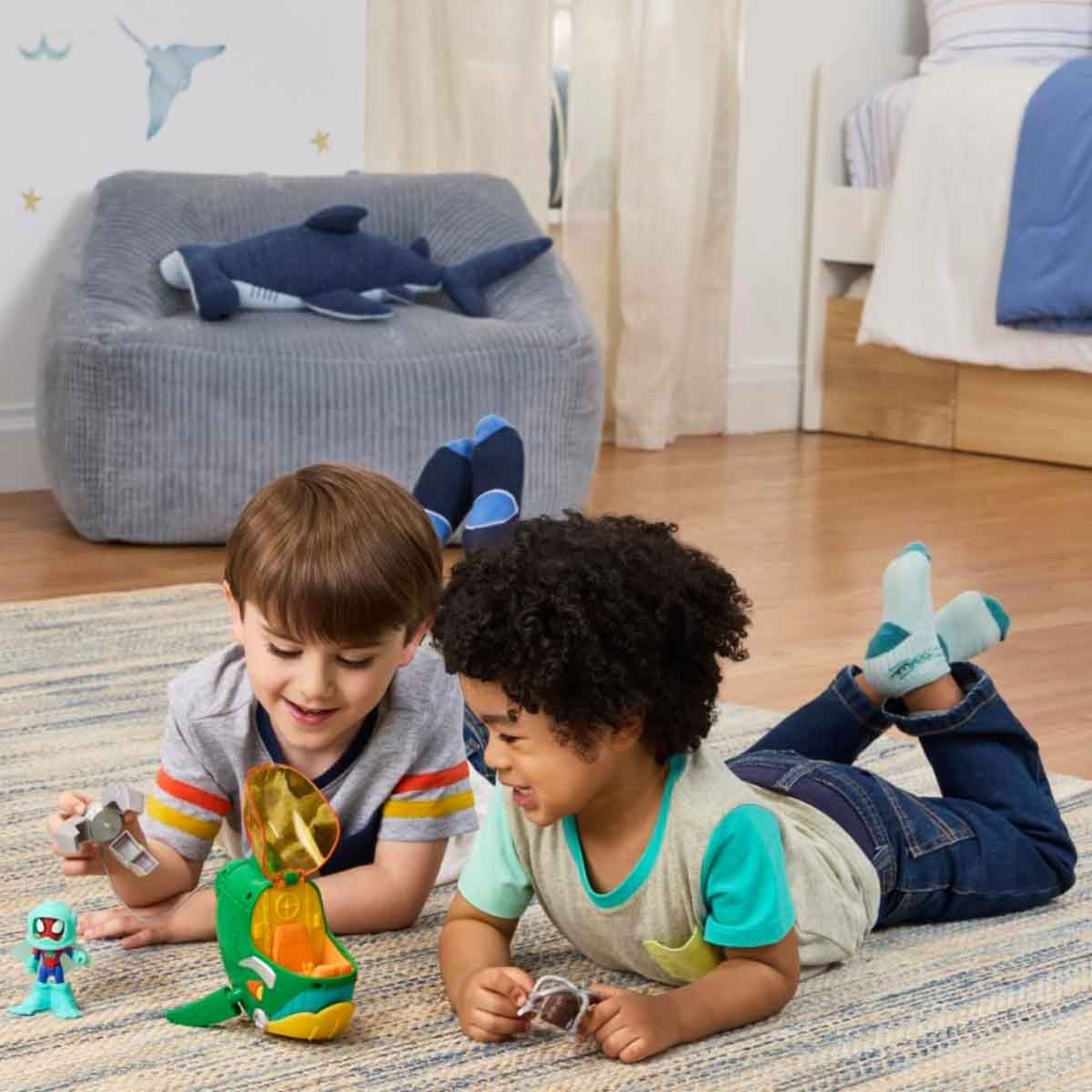 Spidey & His Amazing Friends Dock Ock Whale Toy Vehicle Playset Unisex, 3-4 Years