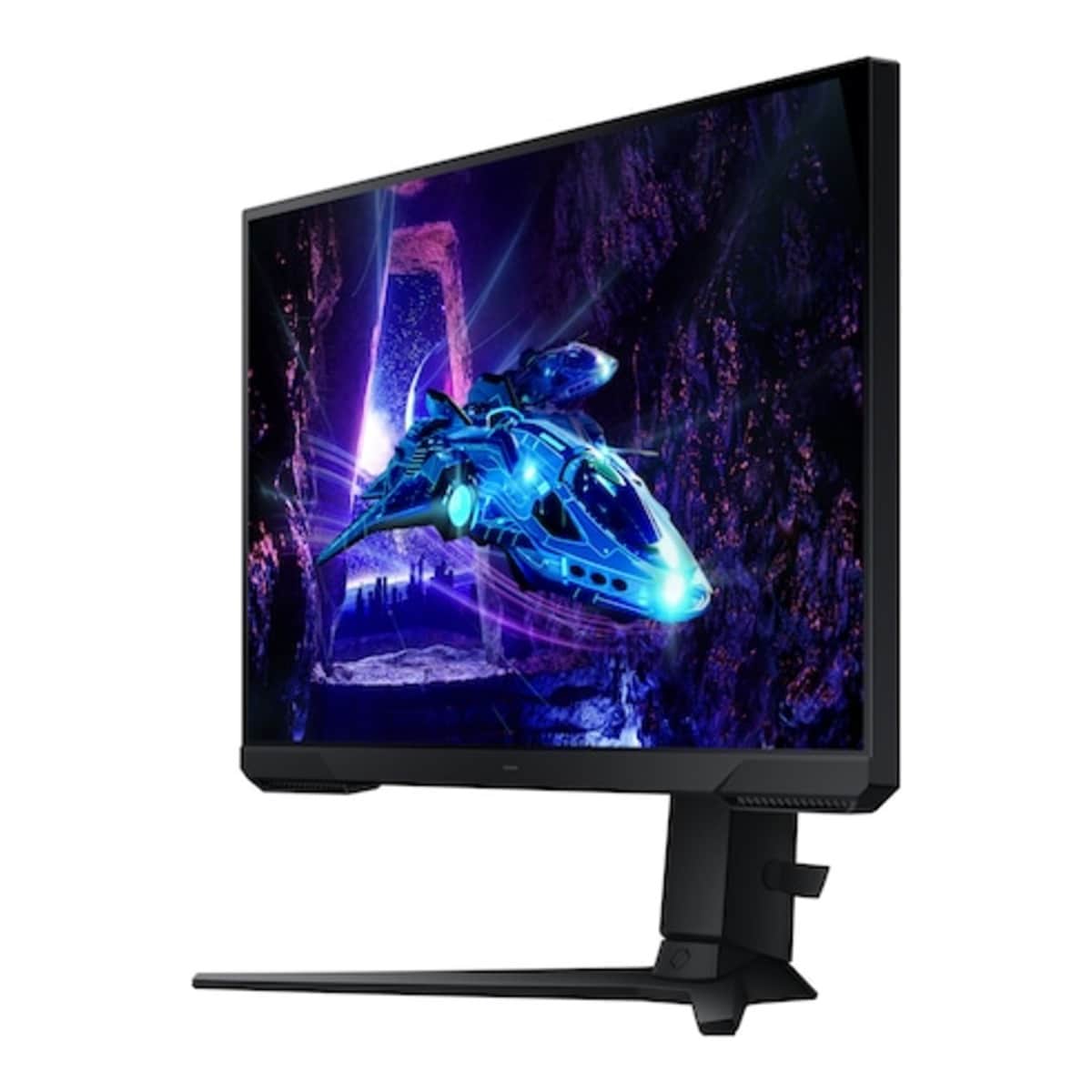 سامسونج شاشة ألعاب Odyssey G3 G30D مسطحة مقاس 24 انش بدقة FHD ومعدل تحديث 180Hz
