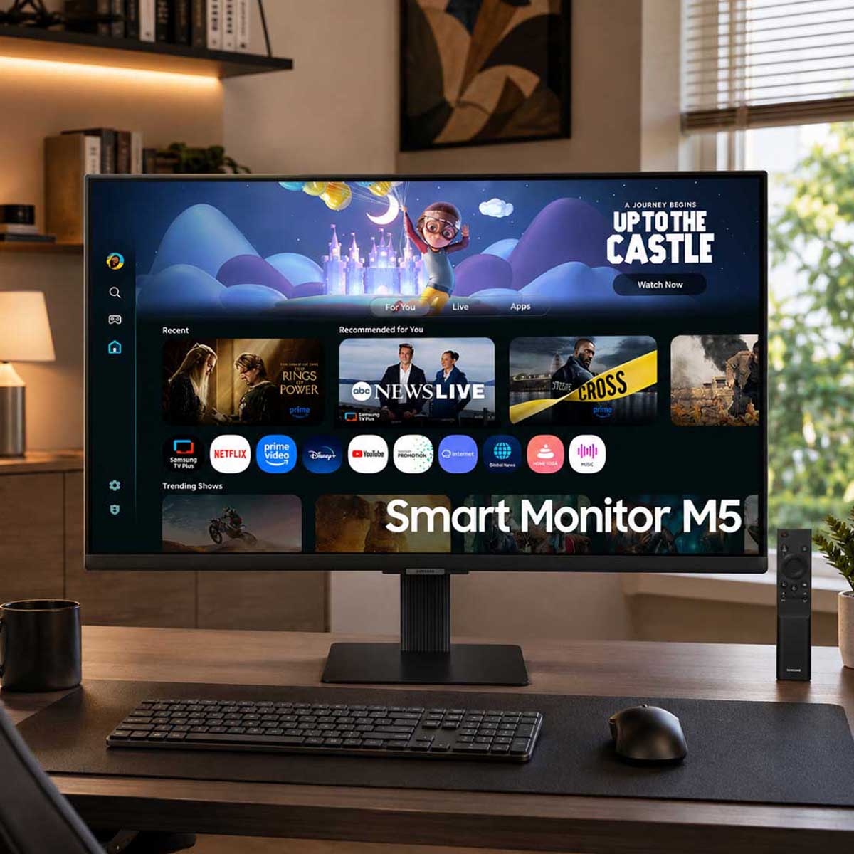 Samsung 27" M5 Smart Flat FHD 60Hz Monitor