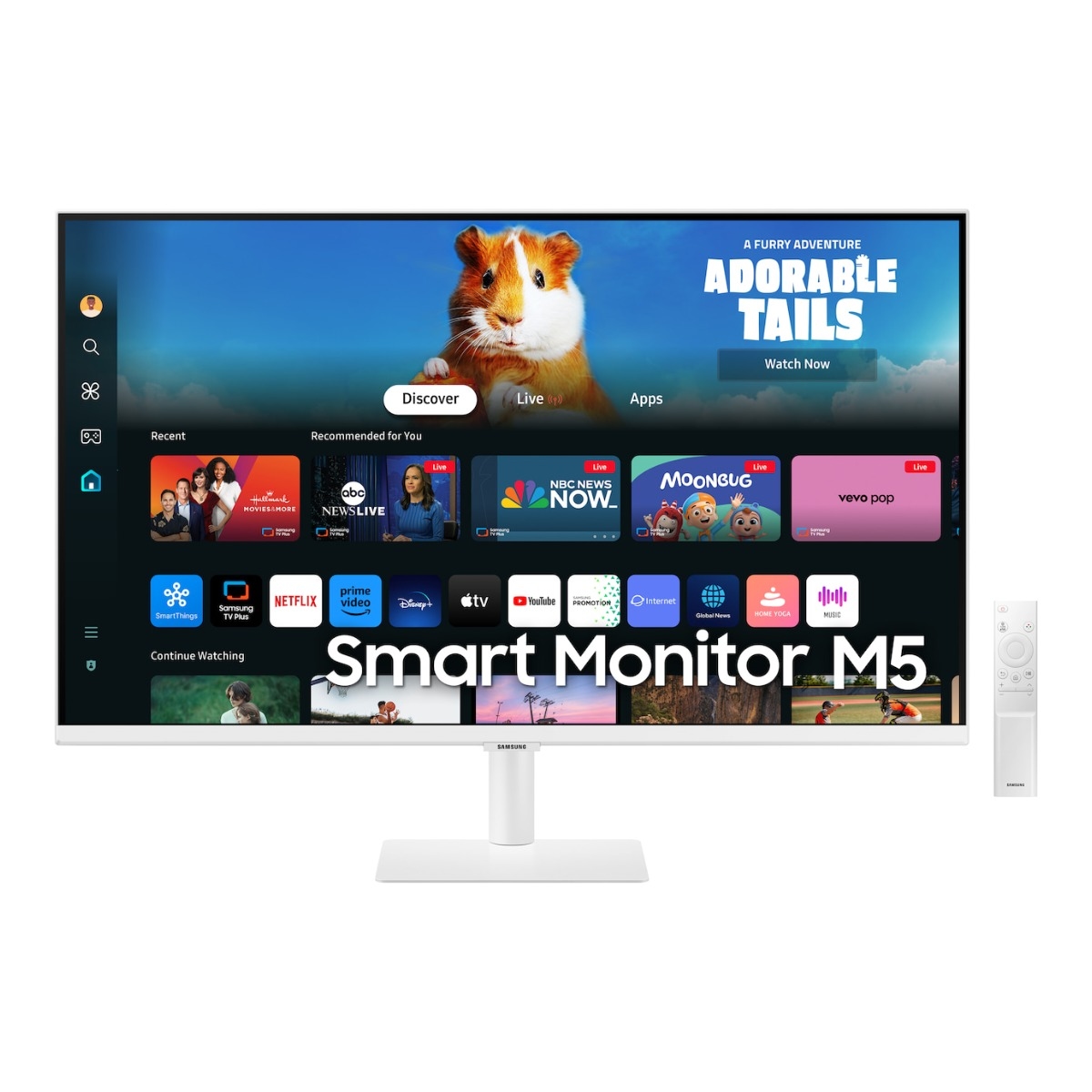 Samsung 27" M5 Smart Flat FHD Monitor