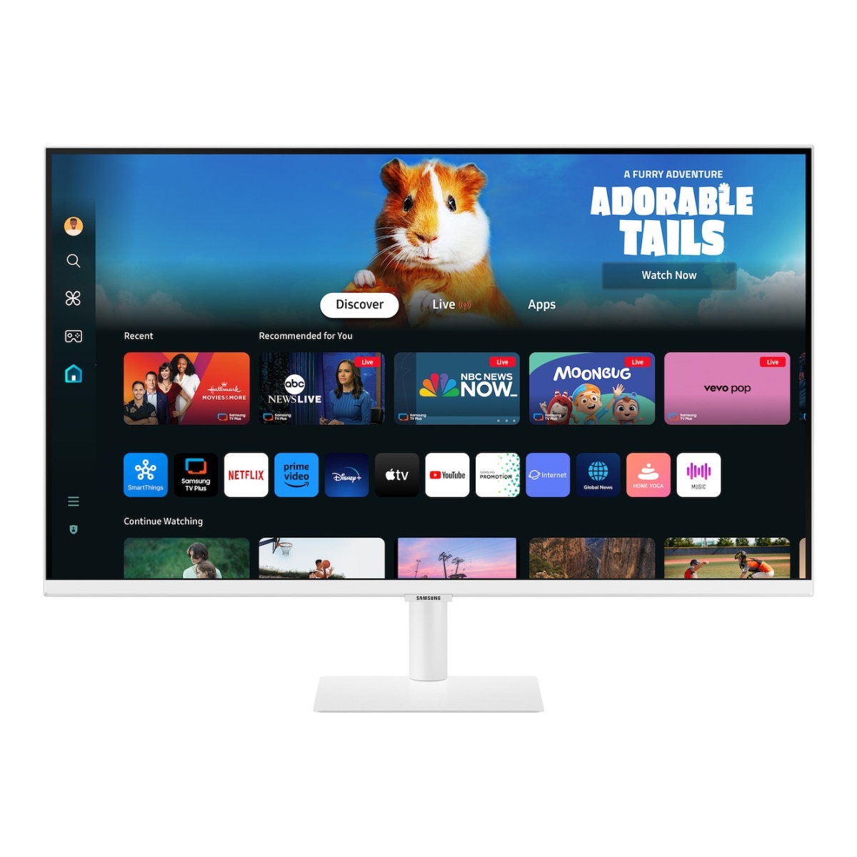 Samsung 27" M5 Smart Flat FHD Monitor