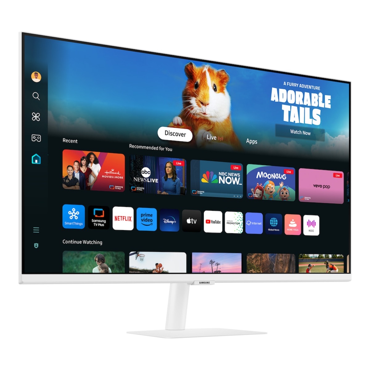 Samsung 27" M5 Smart Flat FHD Monitor