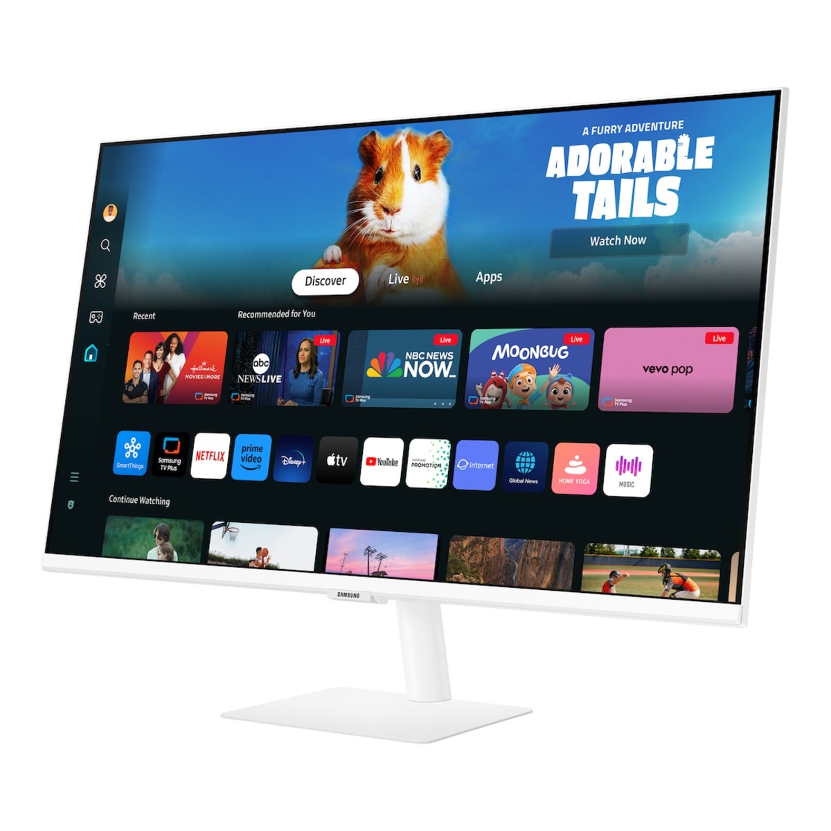 Samsung 27" M5 Smart Flat FHD Monitor