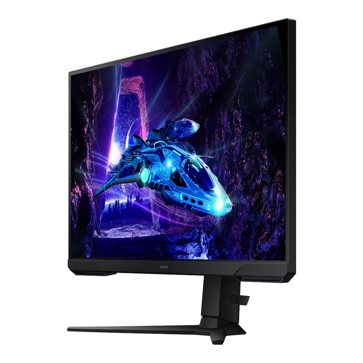 سامسونج شاشة ألعاب Odyssey G3 مسطحة مقاس 27 انش بدقة FHD ولوحة VA ومعدل تحديث 180Hz