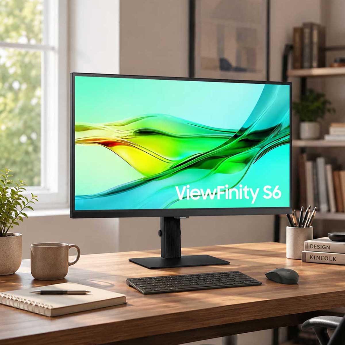 Samsung 27" ViewFinity S6 S60UD Flat QHD IPS 100Hz Monitor