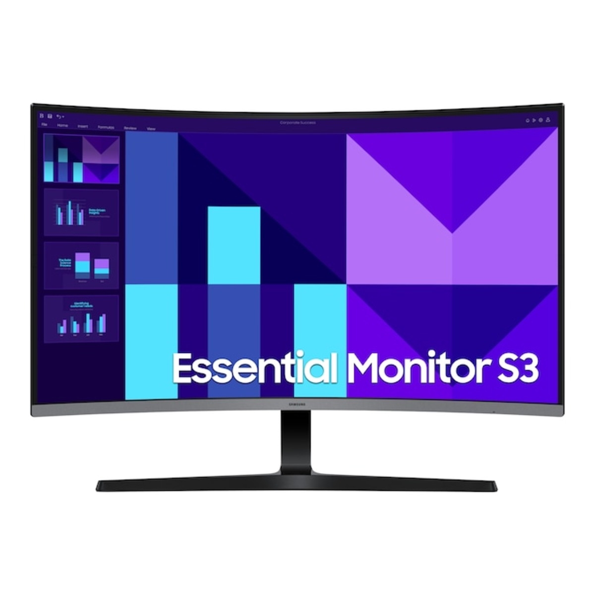 Samsung 32" Essential S3 Curved FHD VA 100Hz Monitor