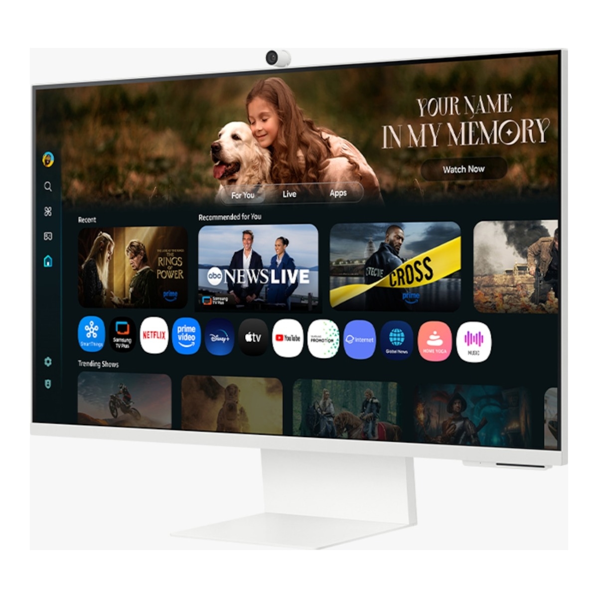Samsung 32" M8 Smart Flat 4K VA 60Hz Monitor