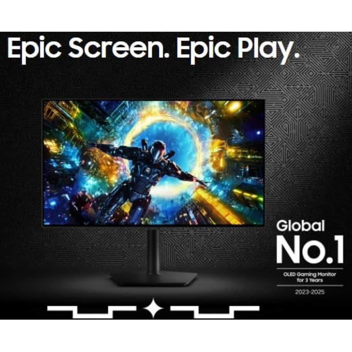 Samsung 32" Odyssey OLED G7 Flat 4K IPS 165Hz/330Hz Gaming Monitor