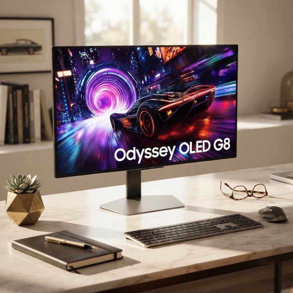 Samsung Odyssey OLED G8 Flat 4K 240Hz Gaming Monitor