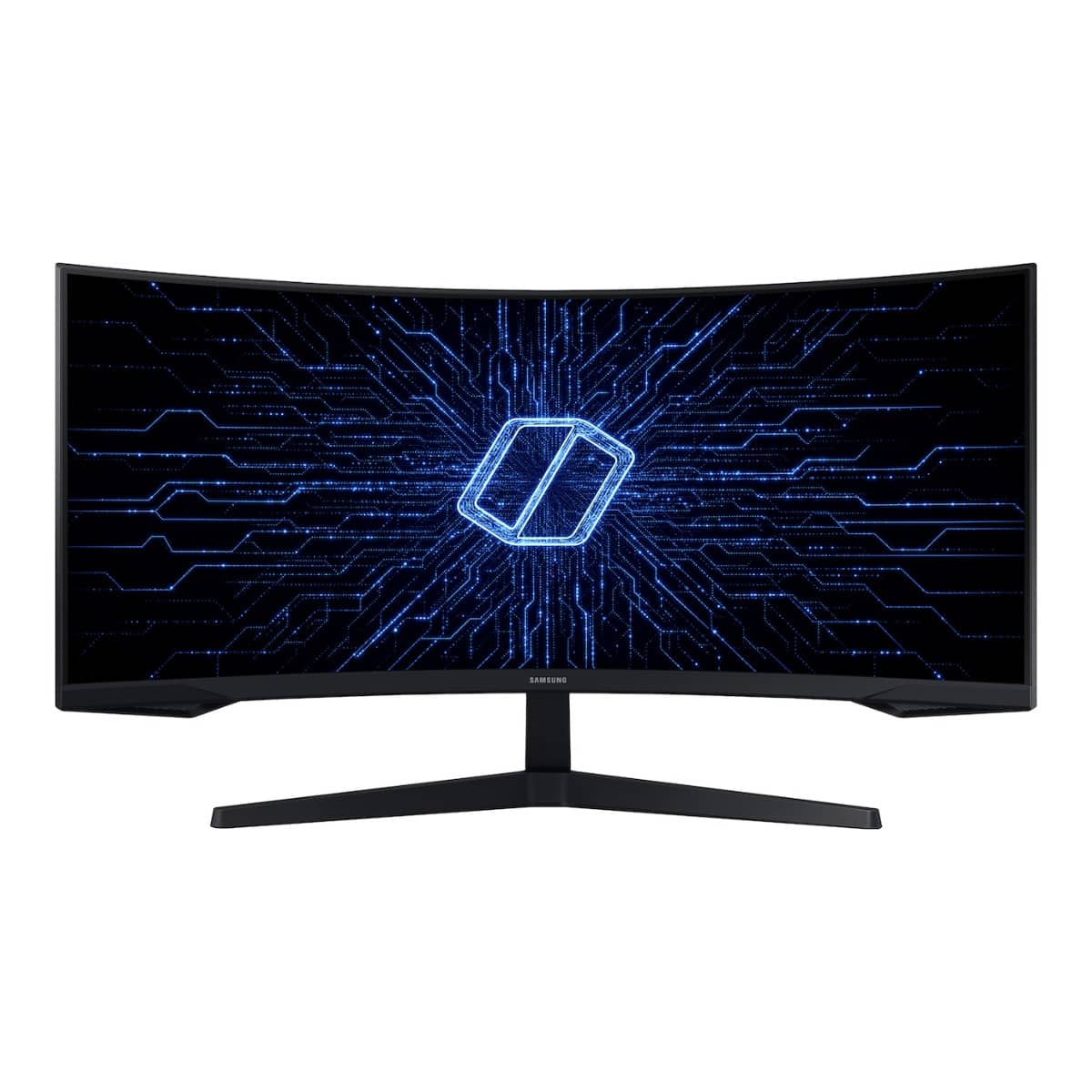 سامسونج شاشة ألعاب Odyssey G5 منحنية مقاس 34 انش بدقة UWQHD ولوحة VA ومعدل تحديث 165Hz