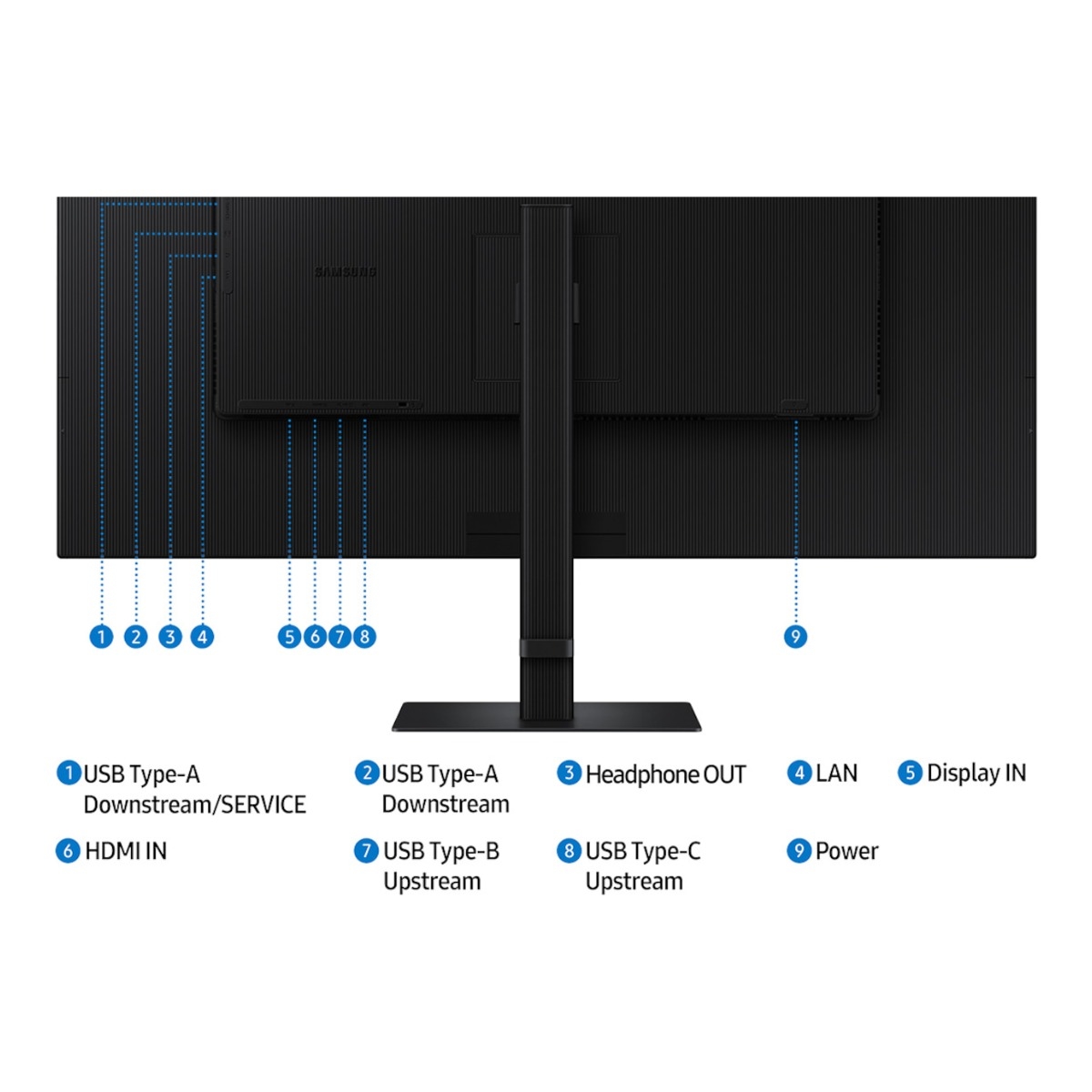Samsung 37" ViewFinity S8 Flat 4K VA 60Hz Monitor