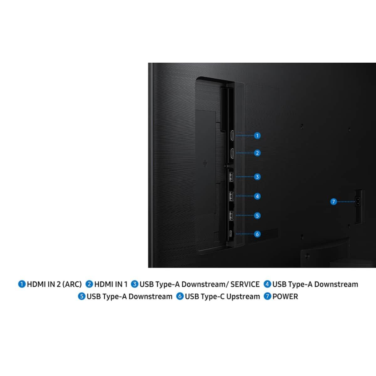 سامسونج شاشة M7 الذكية مسطحة بدقة 4K ولوحة VA ومعدل تحديث 60Hz