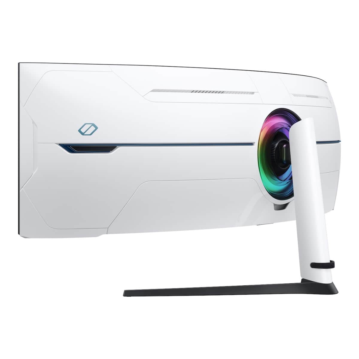 سامسونج شاشة ألعاب Odyssey Neo G9 منحنية مقاس 57 انش بدقة DUHD ولوحة VA ومعدل تحديث 240Hz