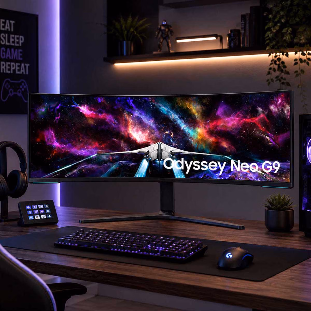 Samsung 57" Odyssey Neo G9 Curved DUHD VA 240Hz Gaming Monitor