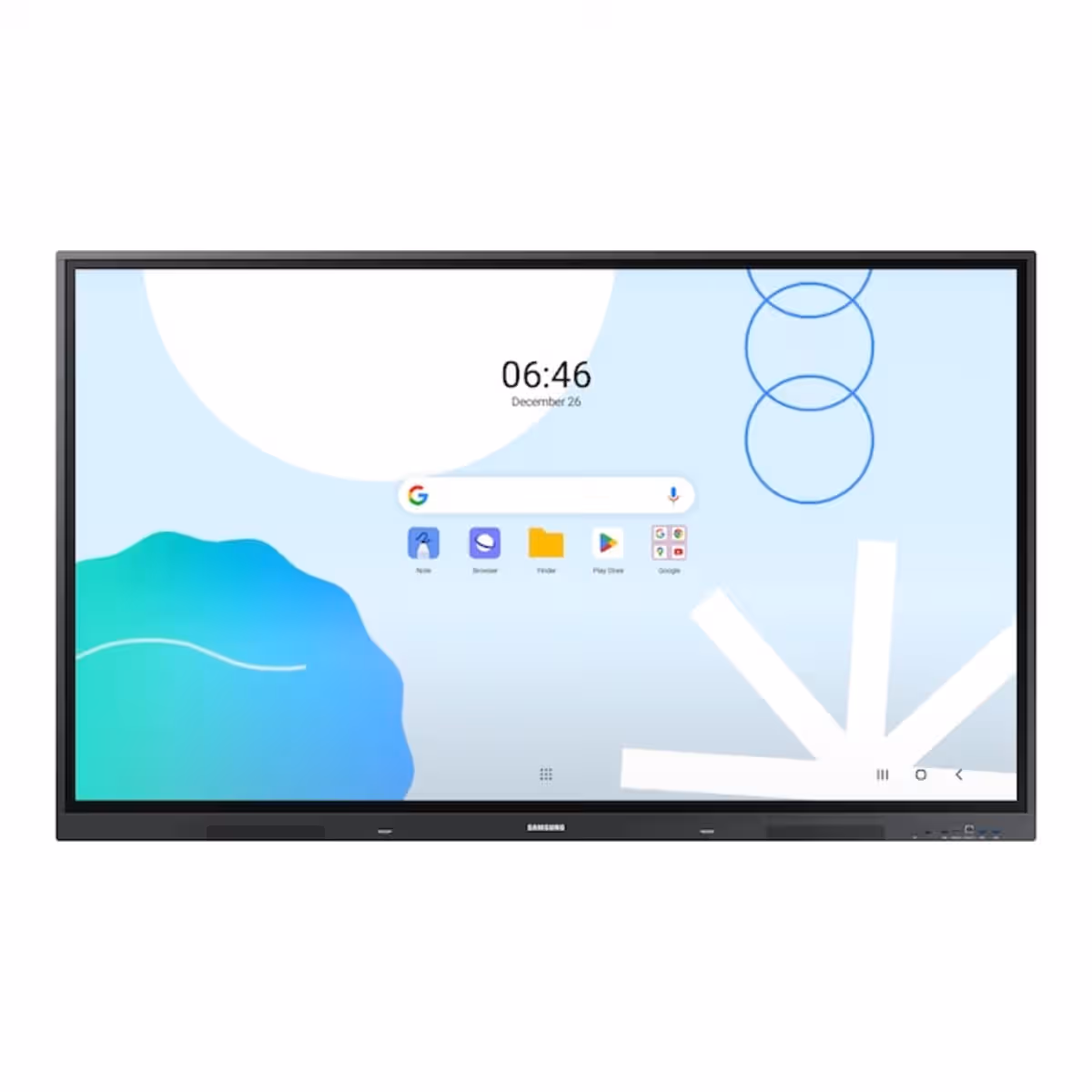 سامسونج شاشة تفاعلية WA65D بنظام Android مقاس 65 انش