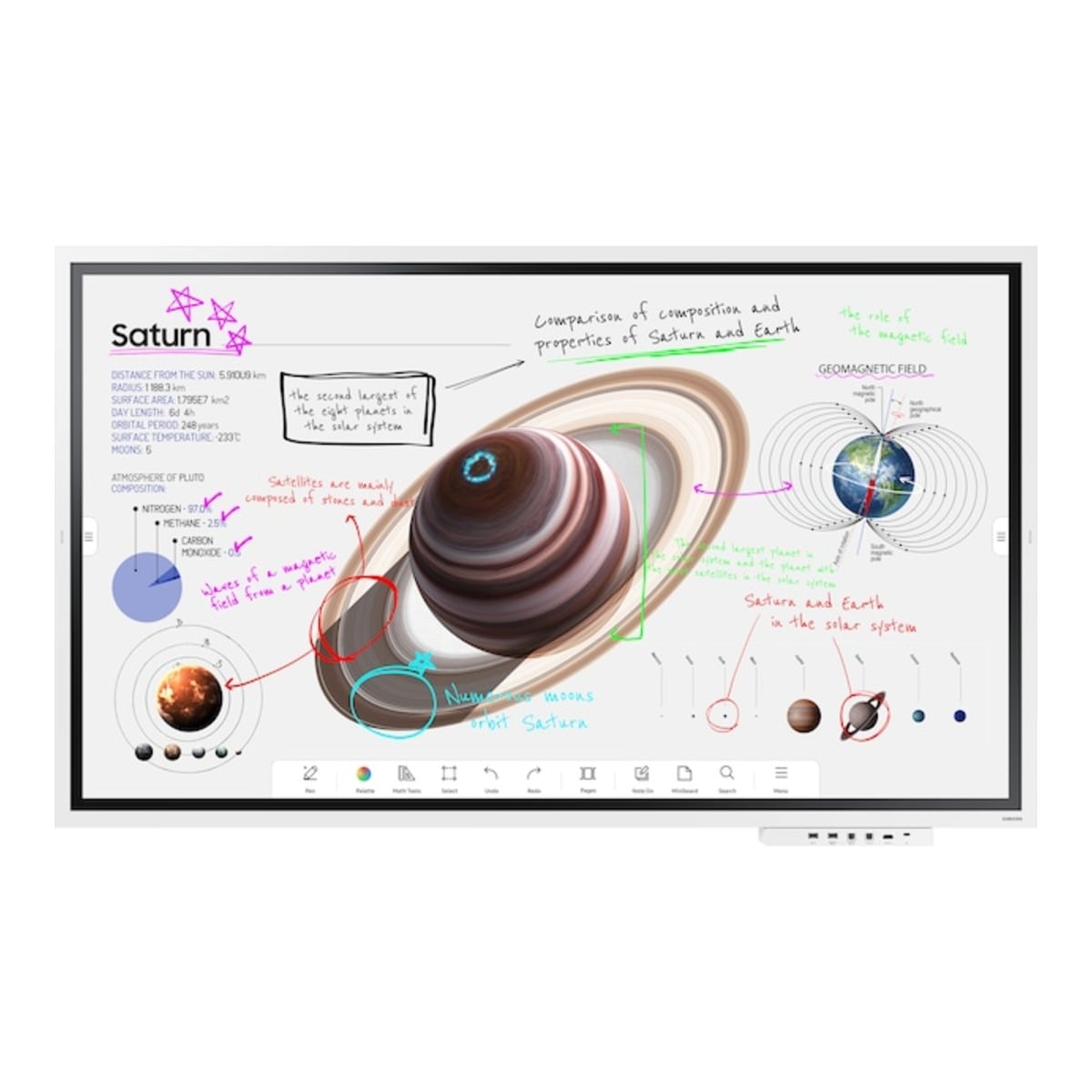 Samsung 65" WM65B Flip Pro Interactive Display