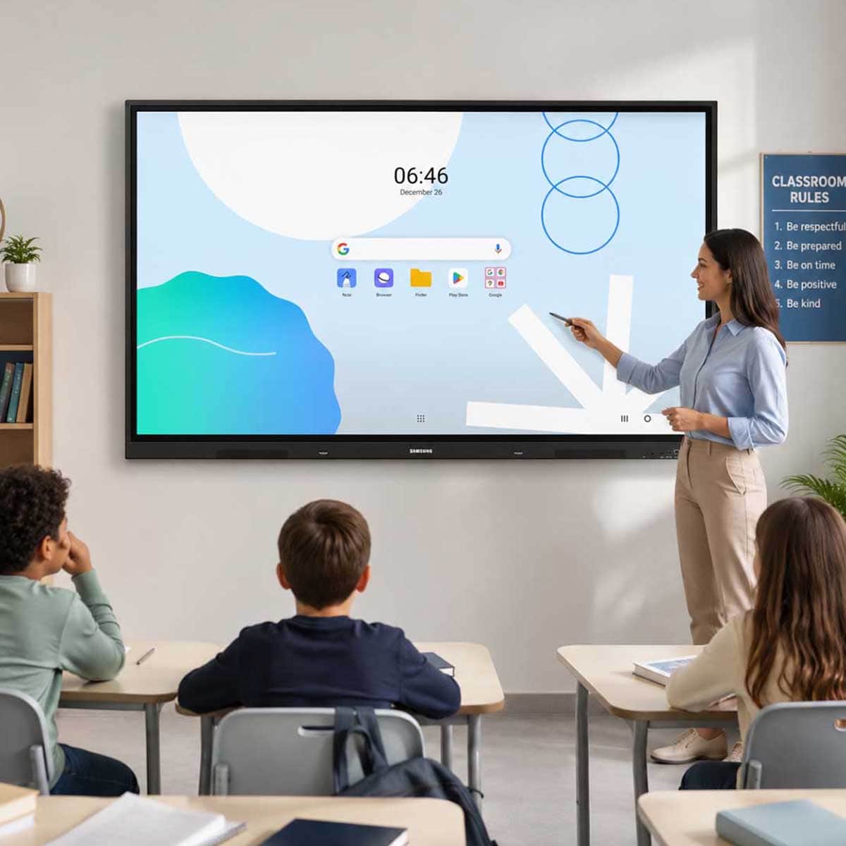 Samsung 86" WA86D Android Interactive Display