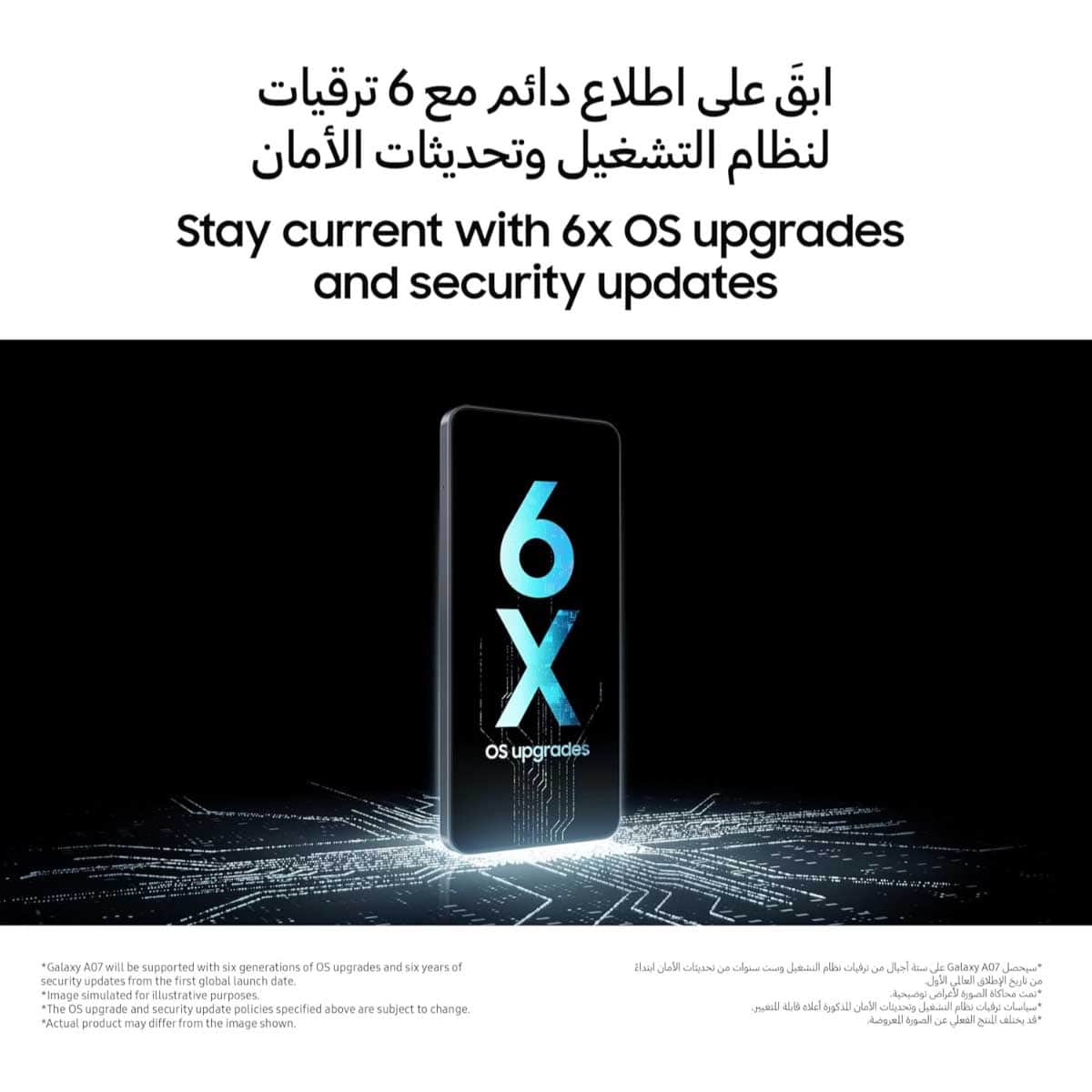 سامسونج جالكسي A07 الجيل الخامس جوال أندرويد