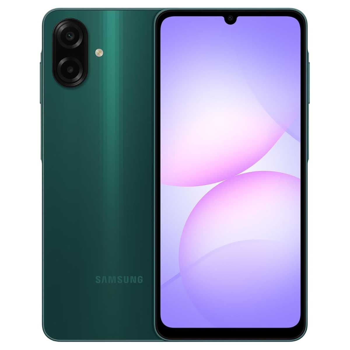 Samsung Galaxy A07 5G Android Smartphone (4GB RAM, 128GB Storage) - Green, KSA Version