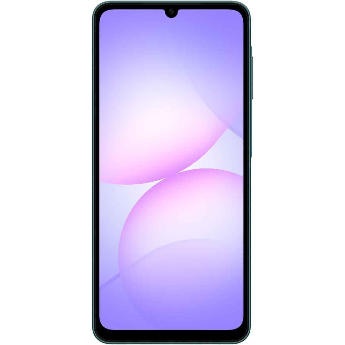 Samsung Galaxy A07 4G Android Smartphone (4GB RAM, 128GB Storage) - Green, KSA Version