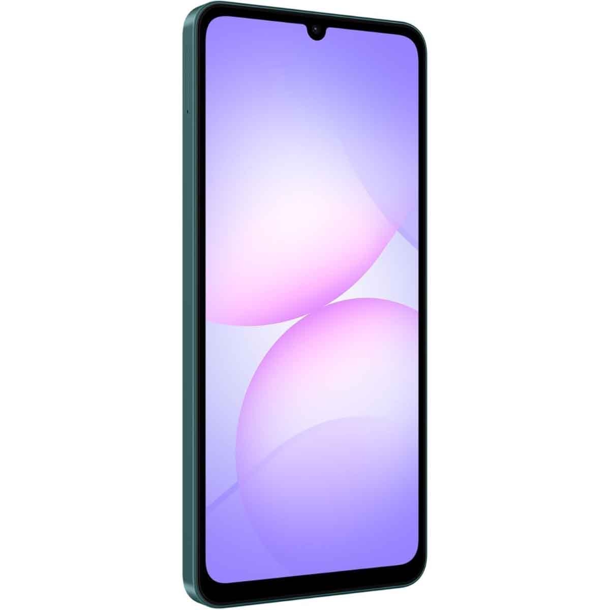 Samsung Galaxy A07 4G Android Smartphone (4GB RAM, 128GB Storage) - Green, KSA Version