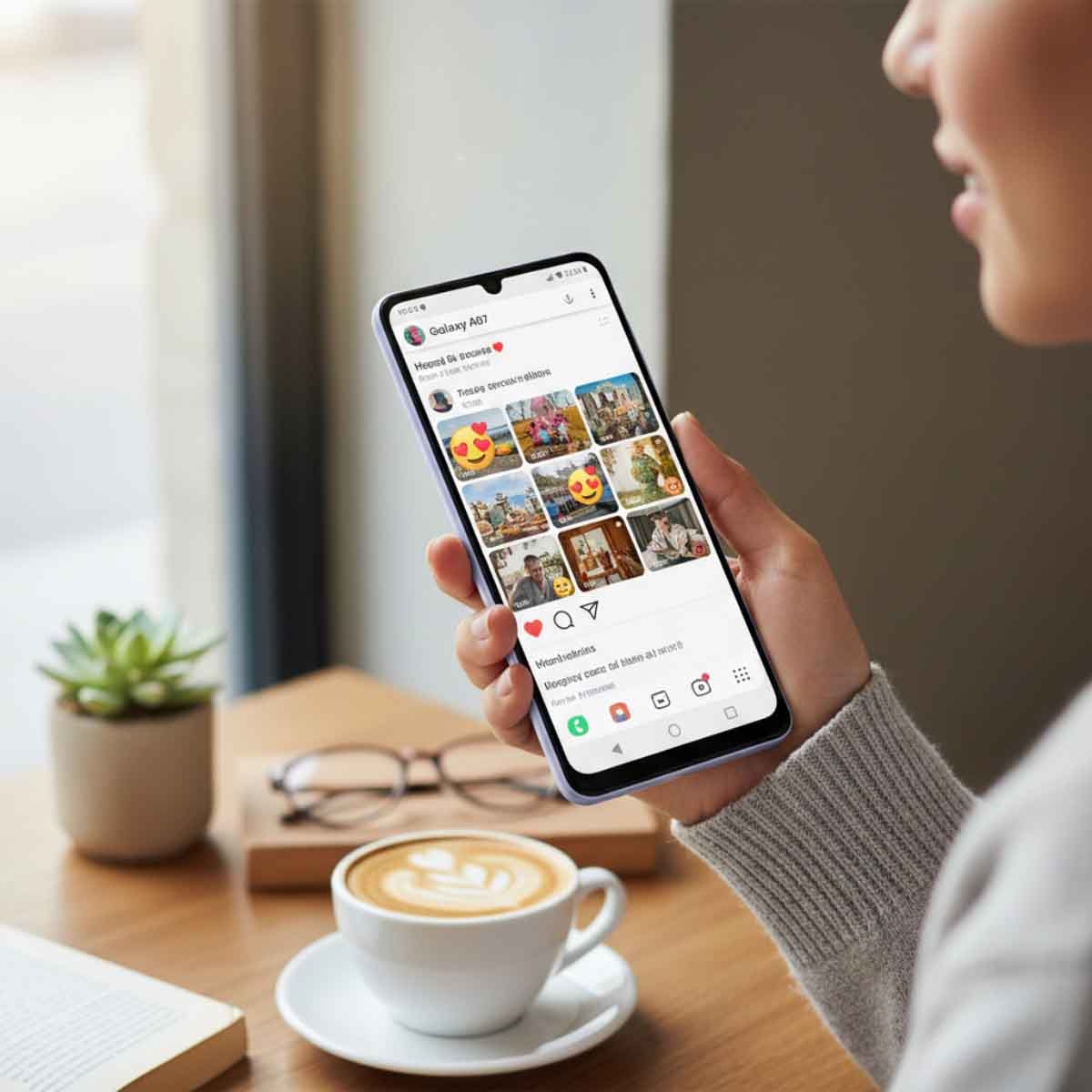 سامسونج جالاكسي A07 4G جوال أندرويد 4 جيجابايت رام 64 جيجابايت