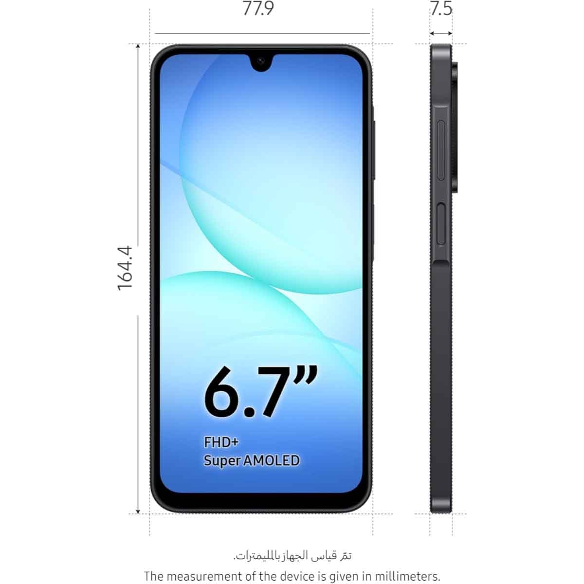 سامسونج جالاكسي A17 4G جوال أندرويد 4 جيجابايت رام 128 جيجابايت