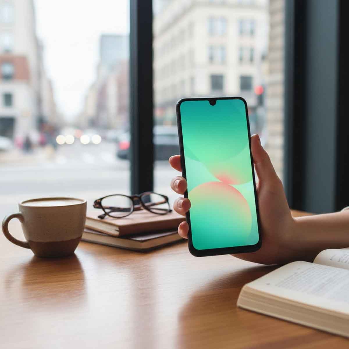 Samsung Galaxy A26 5G Android Smartphone (6GB RAM, 128GB Storage) - Black, KSA Version