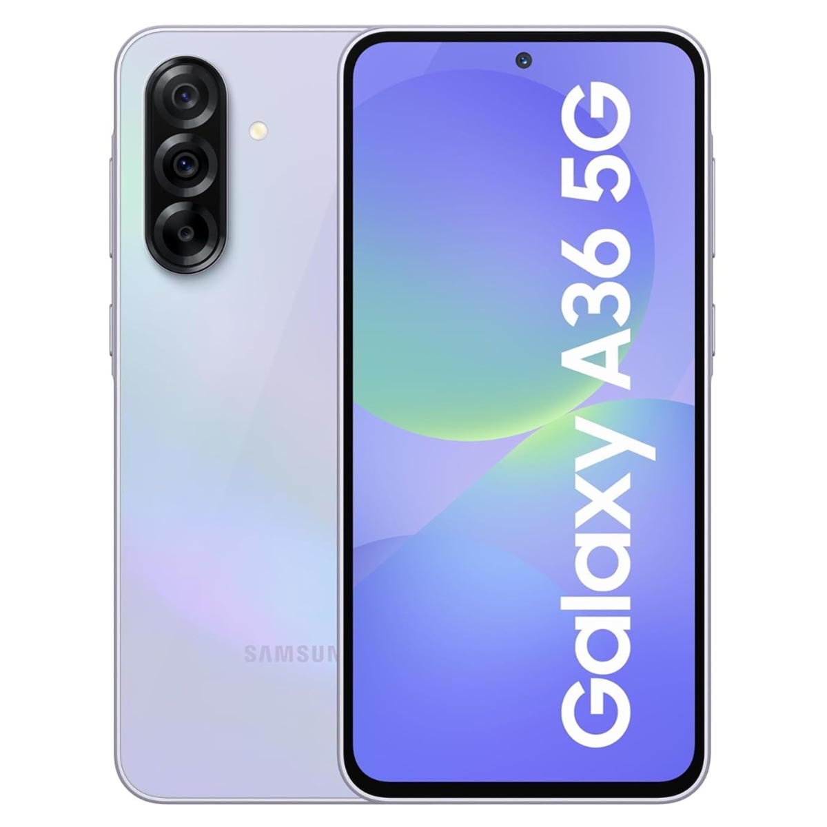 Samsung Galaxy A36 5G Android Smartphone (8GB RAM, 128GB Storage) - Awesome Lavender, KSA Version