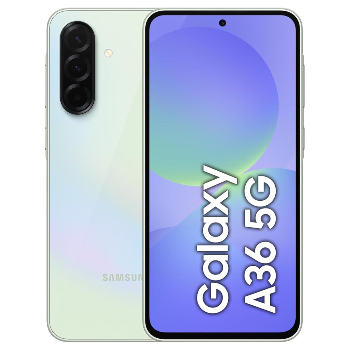 Samsung Galaxy A36 5G Android Smartphone (8GB RAM, 128GB Storage) - Awesome Lime, KSA Version