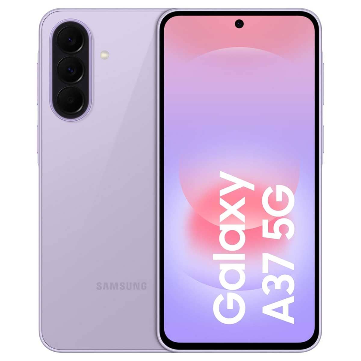 Samsung Galaxy A37 Android Smartphone (8GB + 128GB), KSA Version - Awesome Lavender