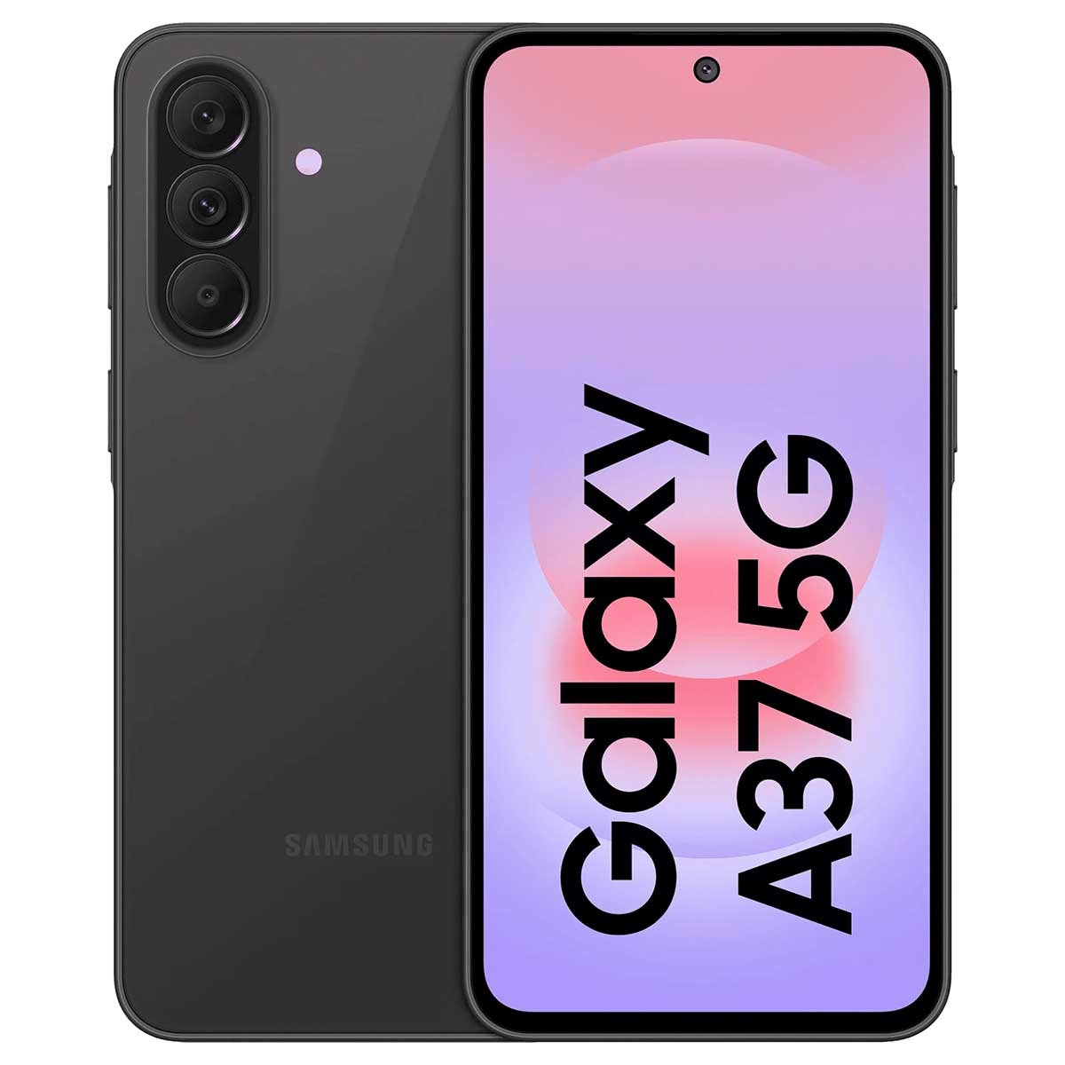 Samsung Galaxy A37 Android Smartphone (8GB + 256GB), KSA Version - Awesome Charcoal