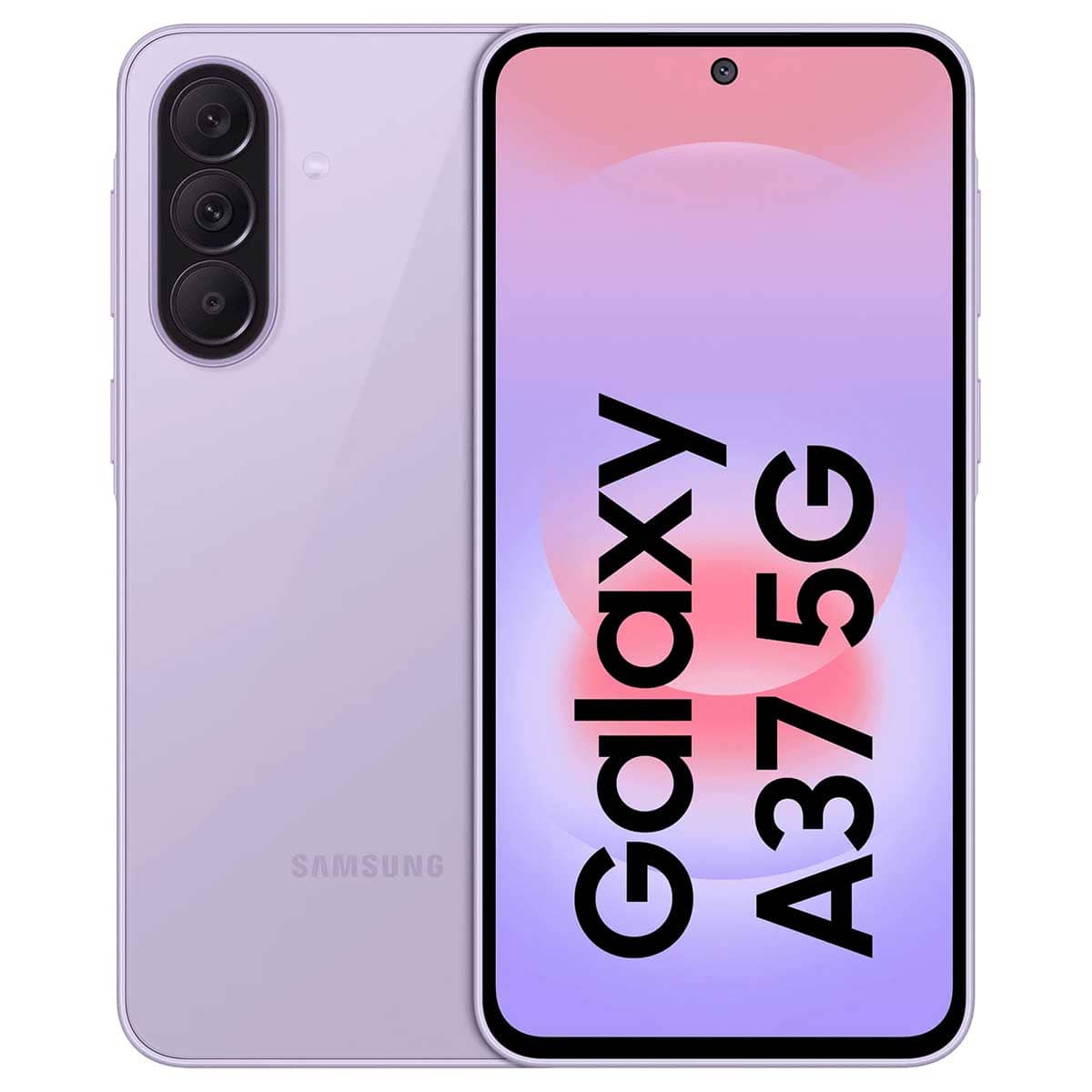 سامسونج جالاكسي A37 جوال ذكي بنظام أندرويد (8GB + 256GB)، إصدار السعودية - لافندر رائع