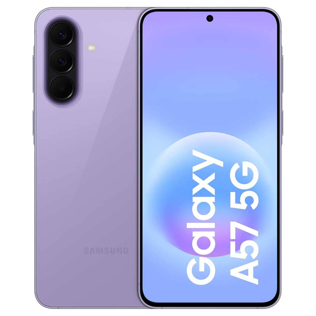 Samsung Galaxy A57 Android Smartphone (8GB + 256GB), KSA Version - Awesome Lilac