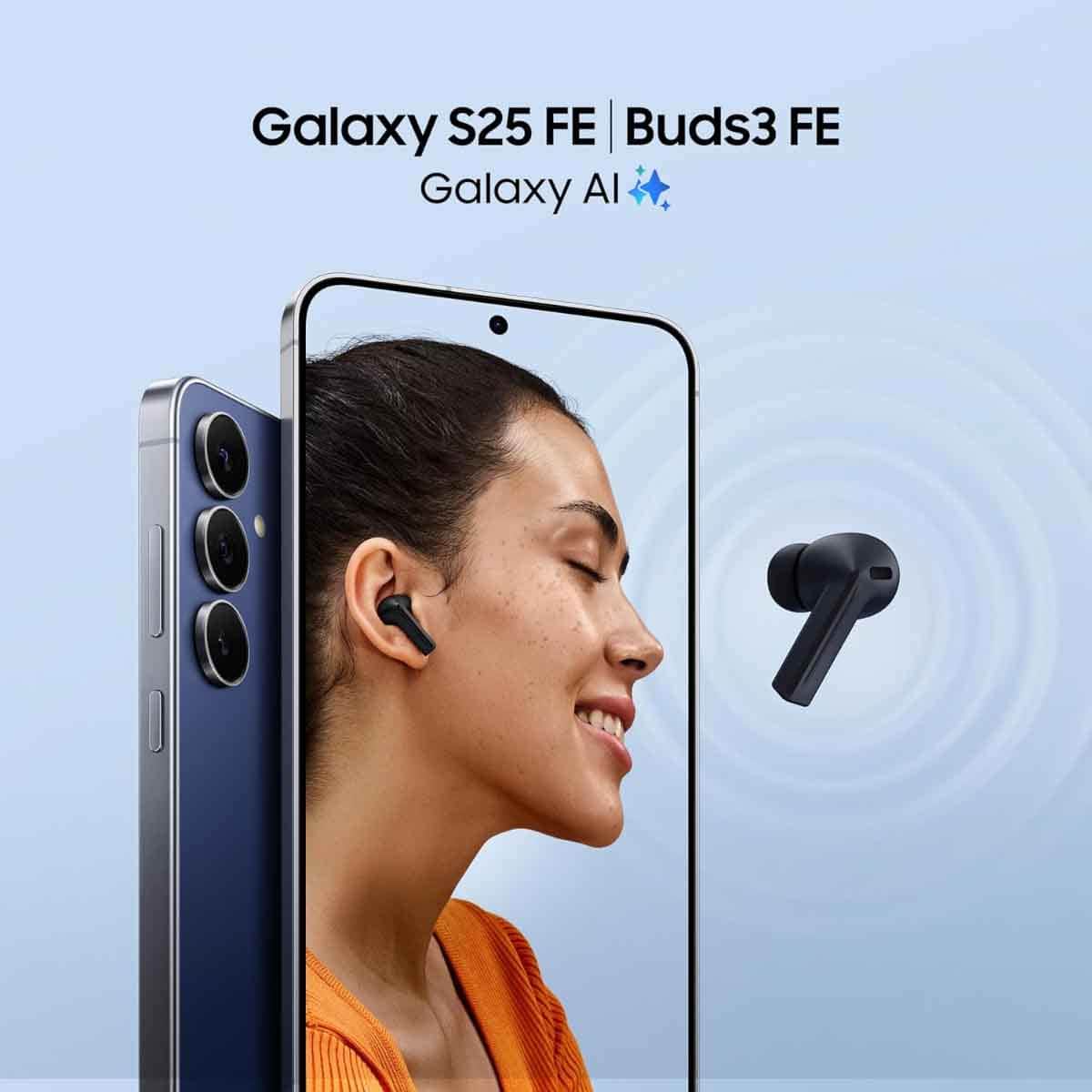 Samsung Galaxy S25 FE 5G Android Smartphone, KSA Version