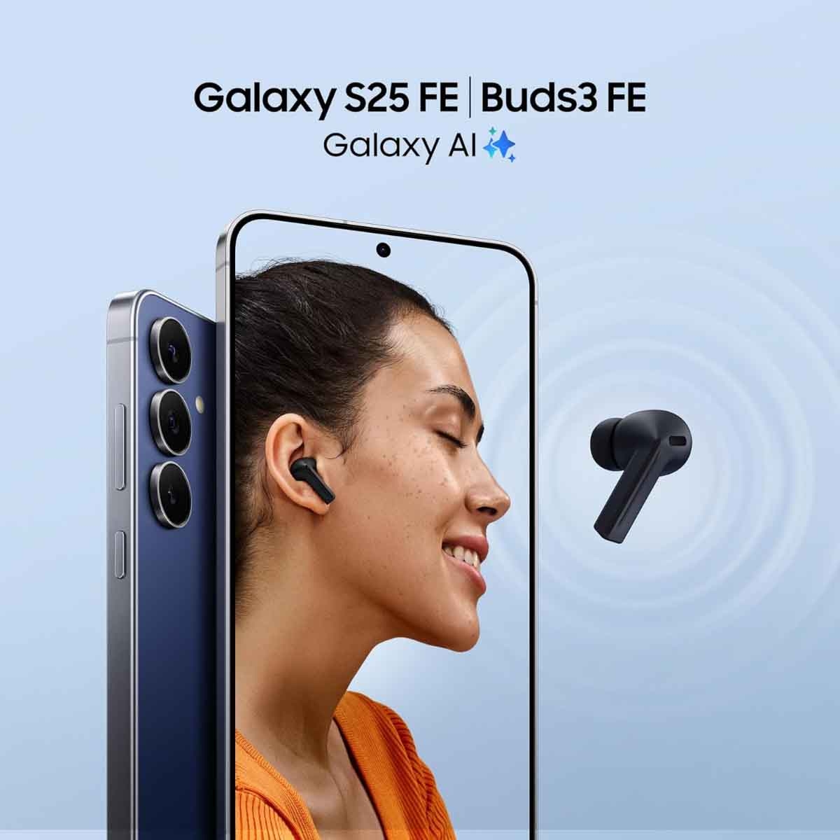 Samsung Galaxy S25 FE 5G Android Smartphone, KSA Version