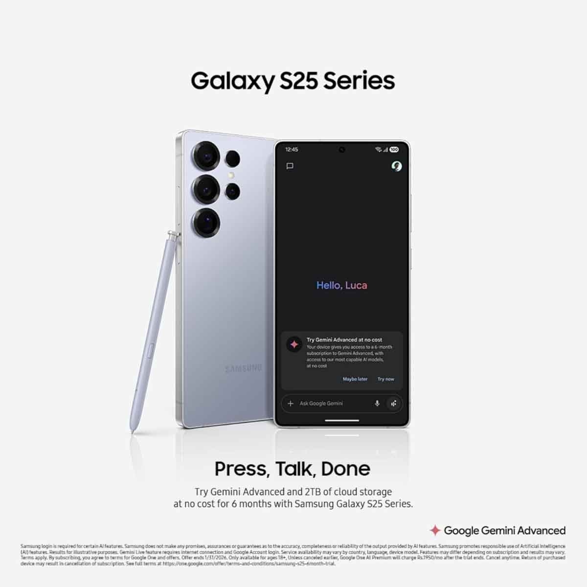 Samsung Galaxy S25 Ultra 5G Android Smartphone