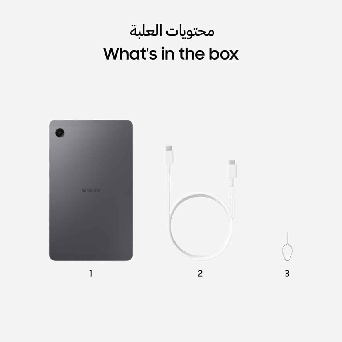 سامسونج جالاكسي تاب A11 واي فاي جهاز لوحي أندرويد 4 جيجابايت رام 64 جيجابايت