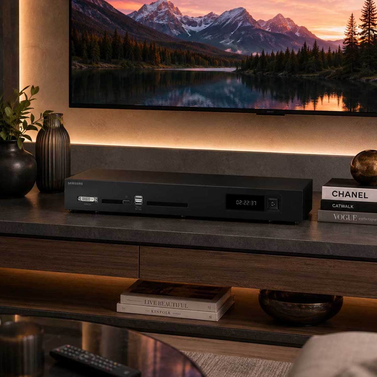 سامسونج وحدة تحكم S-Box لخزائن شاشات LED