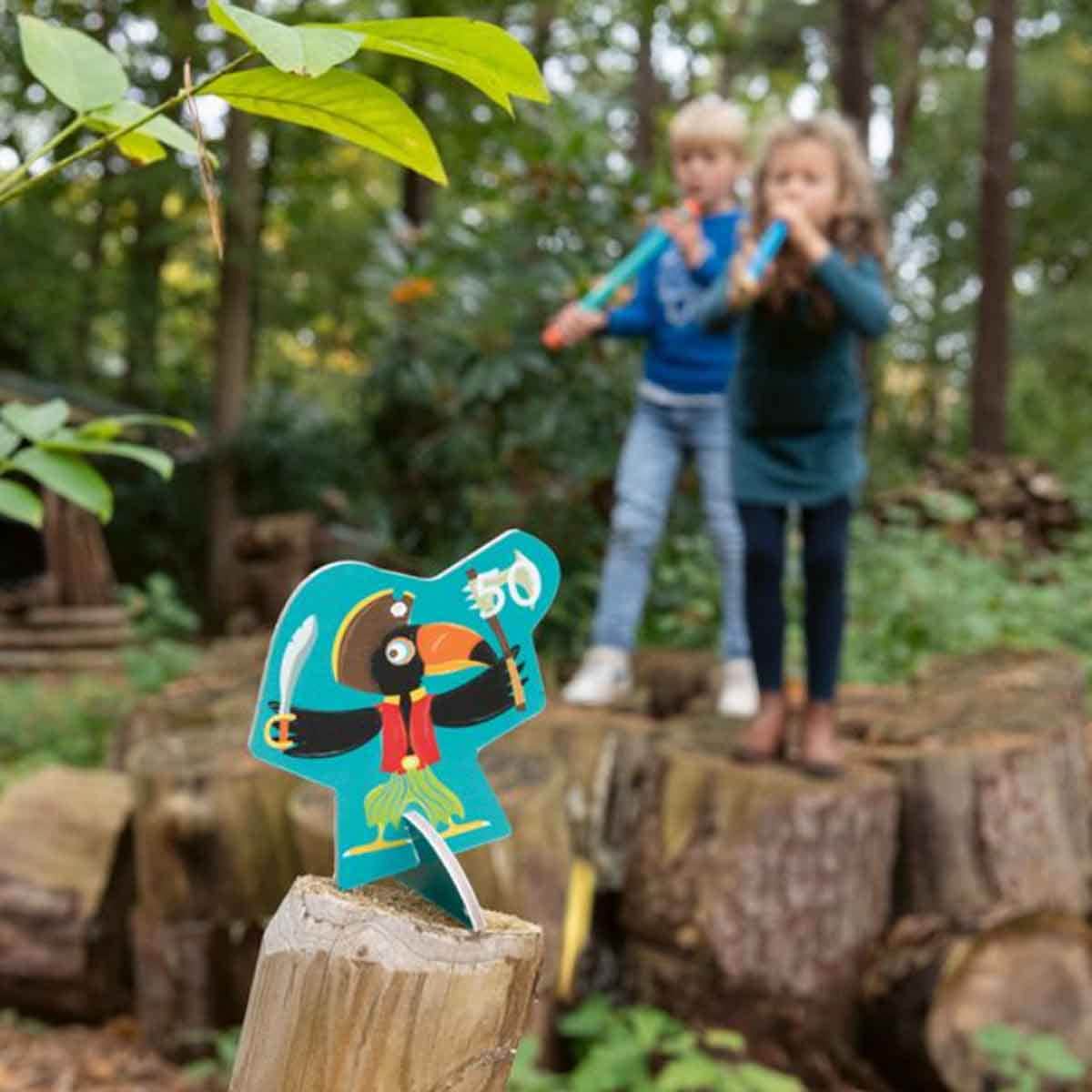 Scratch Europe 5-Pirates Magnetic Blow Dart Unisex, 5-7 Years