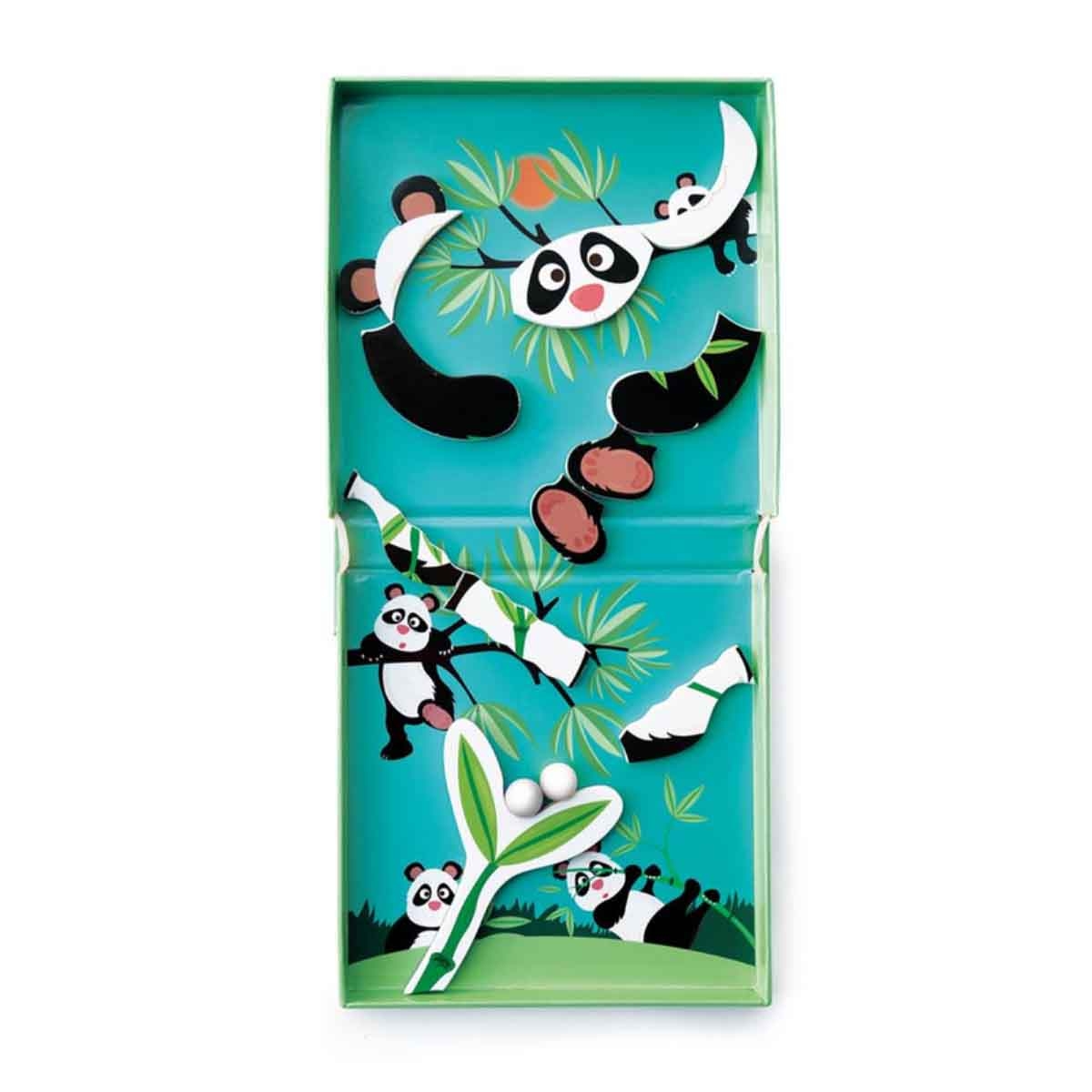 Scratch Europe 11-Pieces Panda Magnetic Puzzle Unisex, 3-4 Years