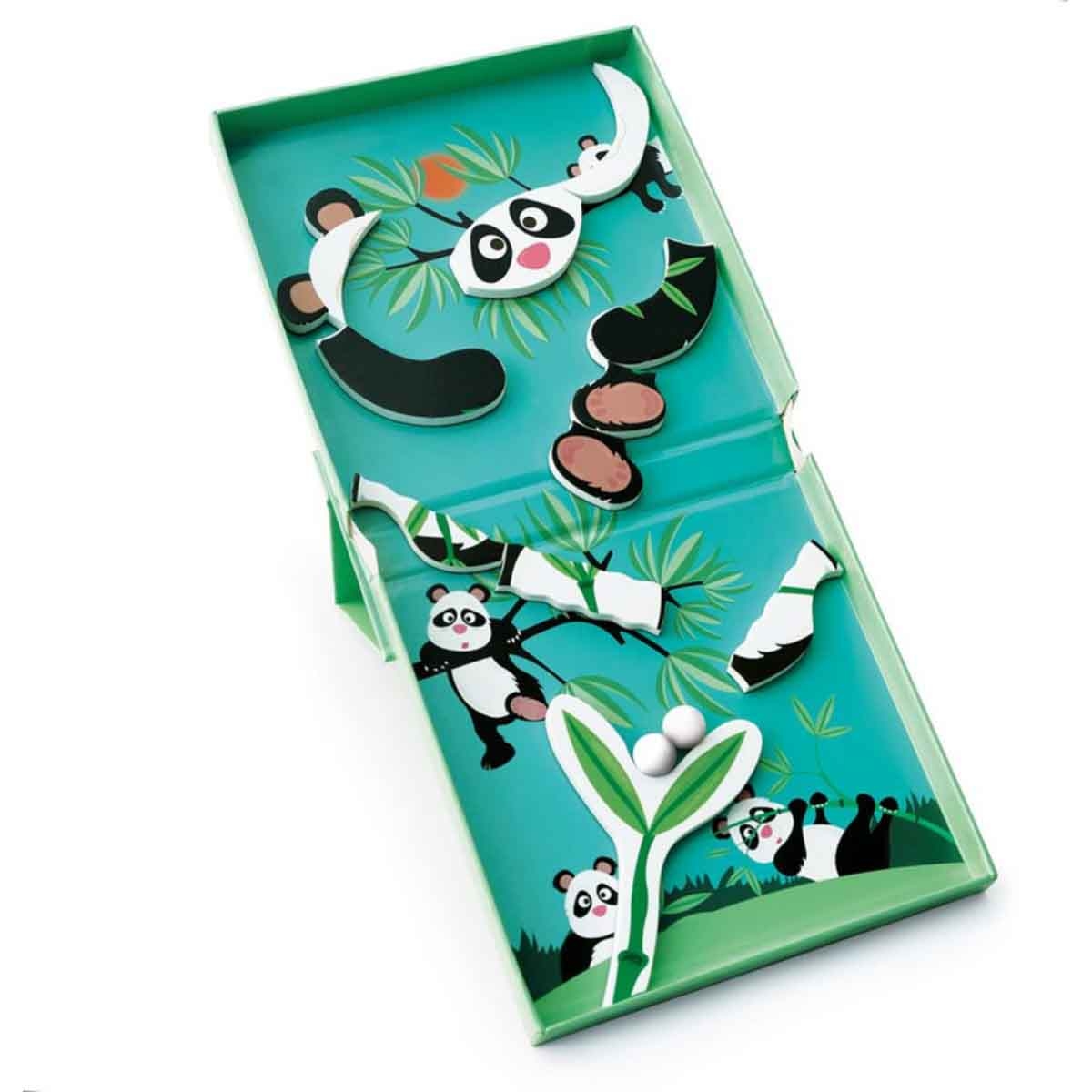 Scratch Europe 11-Pieces Panda Magnetic Puzzle Unisex, 3-4 Years