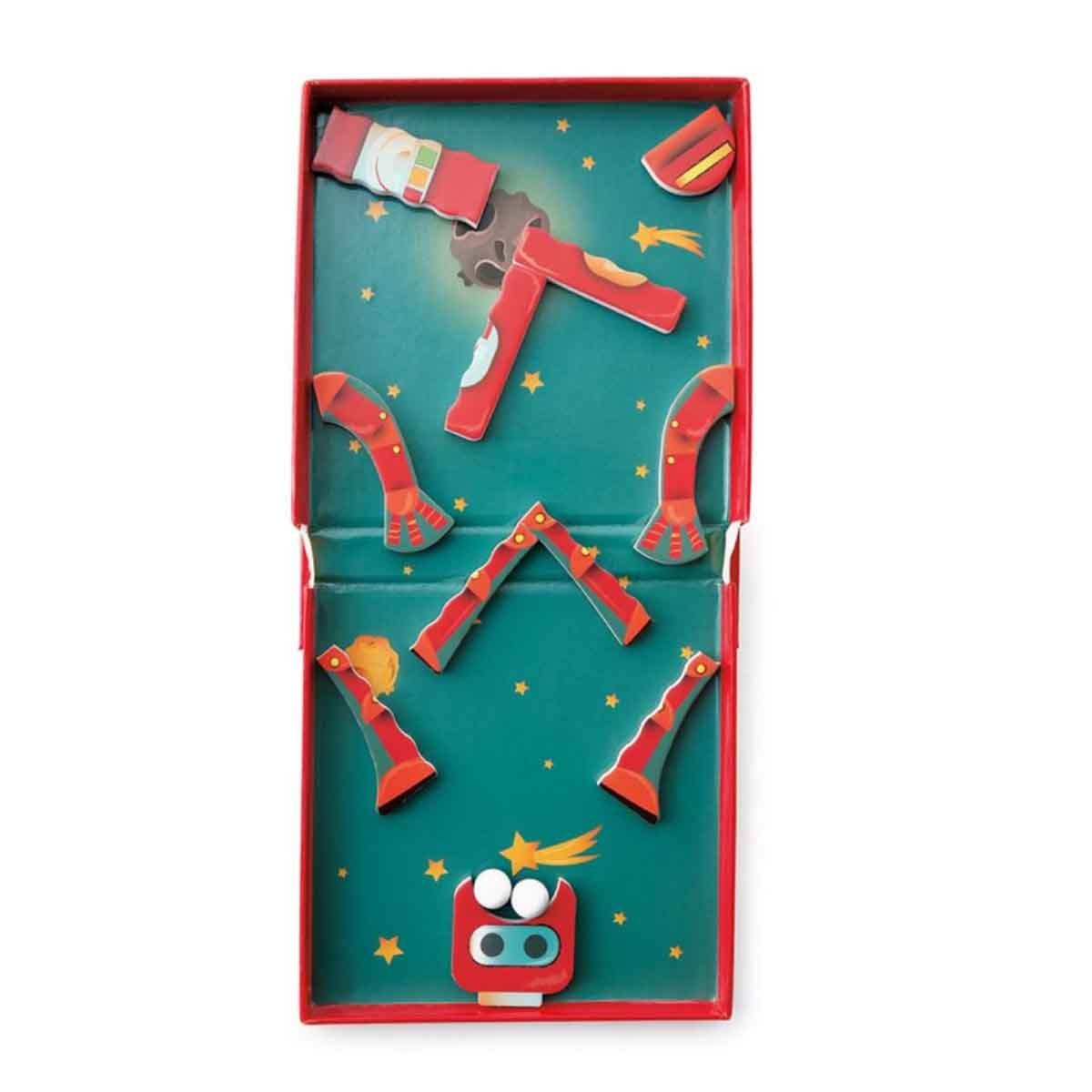 Scratch Europe 11-Pieces Robot Magnetic Puzzle Unisex, 3-4 Years